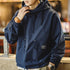 Vintage Deck Smock Hoodie – Outdoor Windproof Pullover Jacket with Pockets